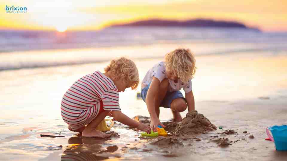 travelling with children